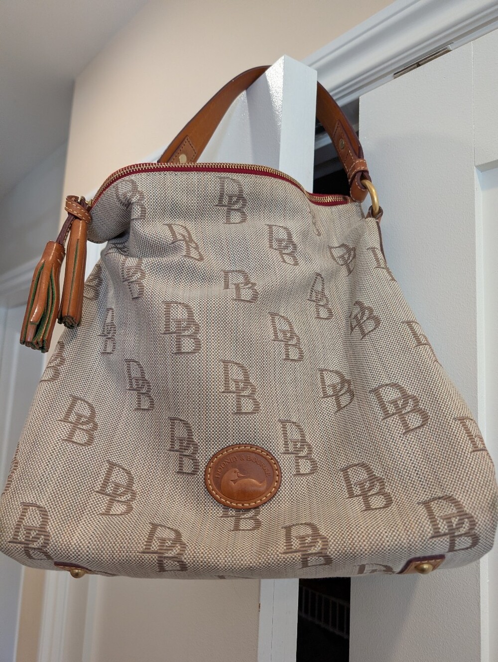 Vintage Dooney And Bourke Hobo Bag